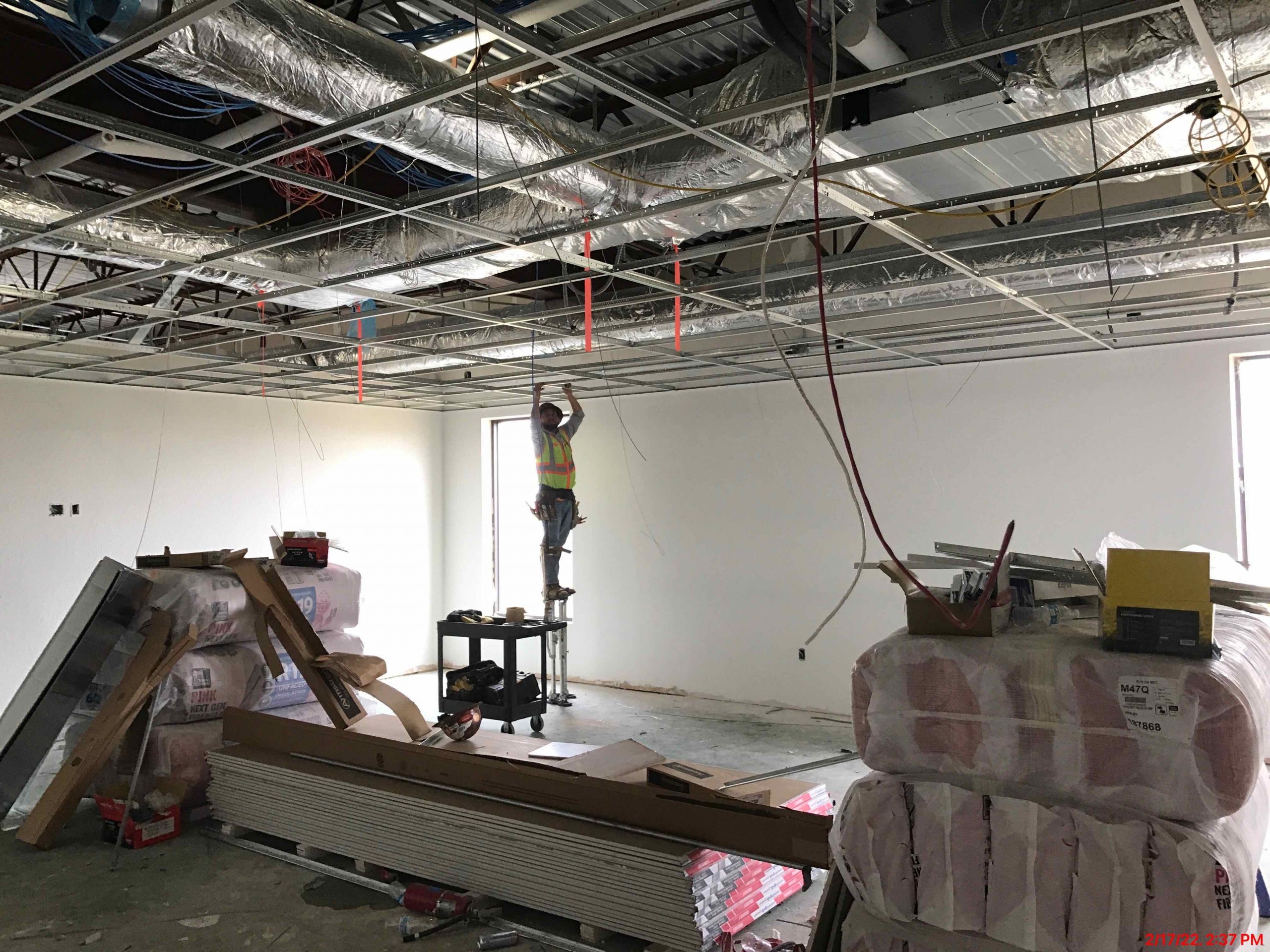 New Ceilings & Classroom image 0